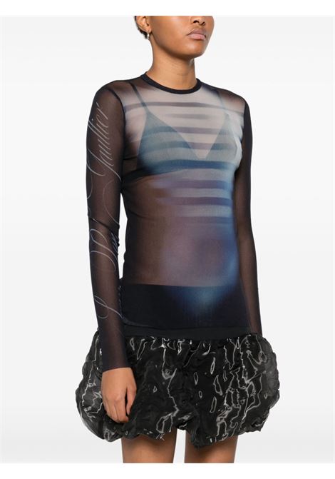 top le male donna navy JEAN PAUL GAULTIER | 25/33-F-TO257-T576595601